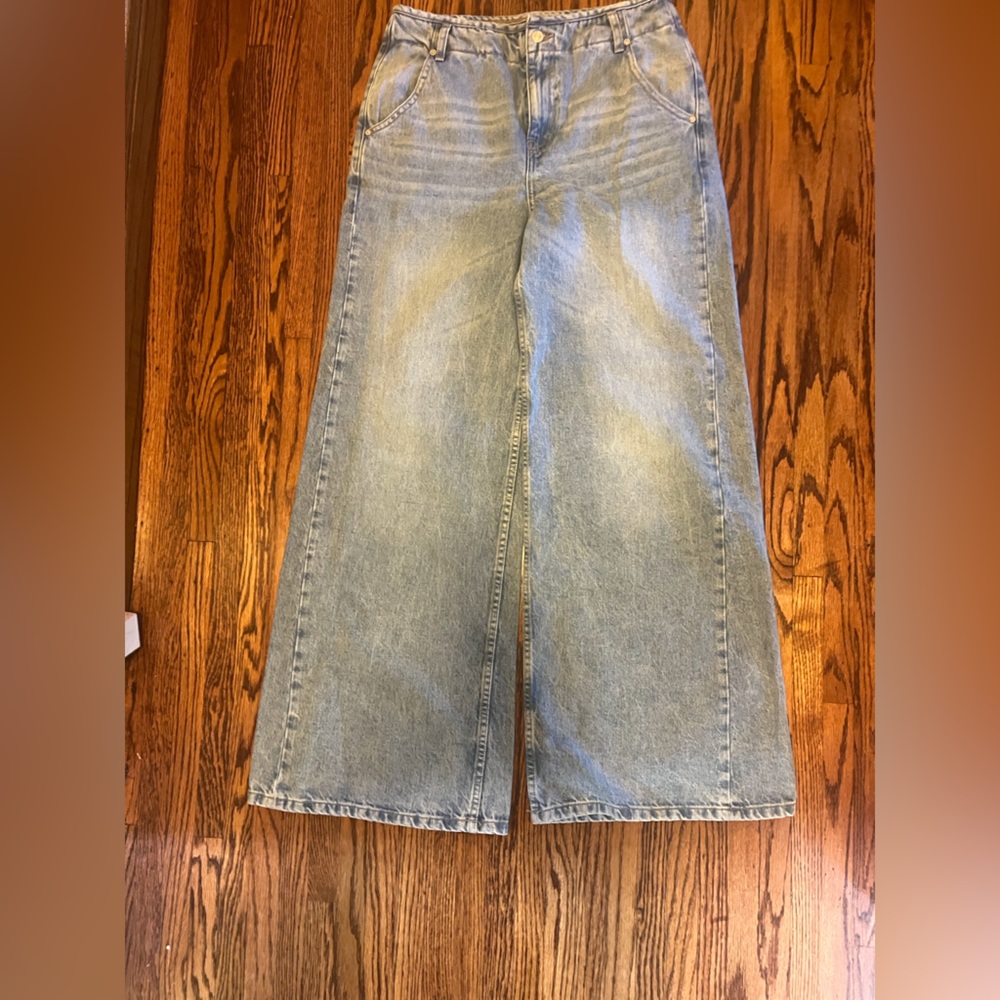 We The Free Wide-Leg Denim Jeans